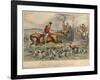 One of Multum in Parvos Going Days, 1865-John Leech-Framed Giclee Print