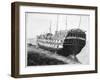 One of Nelson's Flagships-null-Framed Art Print