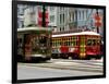 One of the 1920s Era Streetcars-null-Framed Photographic Print