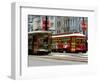 One of the 1920s Era Streetcars-null-Framed Photographic Print