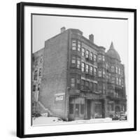 One of the Buildings Used as a Hangout for Al Capone-null-Framed Photographic Print