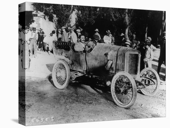 One of the Competitors at the Mont Ventoux Hill Climb, Provence, France, 1911-null-Stretched Canvas