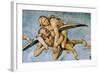One of the Damned Riding on a Devil, from the Last Judgement-Luca Signorelli-Framed Giclee Print