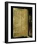 One of the Double Doors of the Gilt Shrine Showing the Goddess Isis, Thebes, Egypt-Robert Harding-Framed Photographic Print