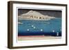 One of the Eight Views of Lake Biwa-Fusatane-Framed Giclee Print