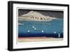 One of the Eight Views of Lake Biwa-Fusatane-Framed Giclee Print