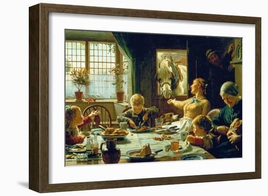 One of the Family, 1880-Frederick George Cotman-Framed Giclee Print