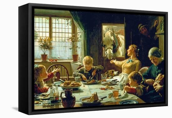 One of the Family, 1880-Frederick George Cotman-Framed Stretched Canvas