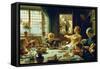 One of the Family, 1880-Frederick George Cotman-Framed Stretched Canvas