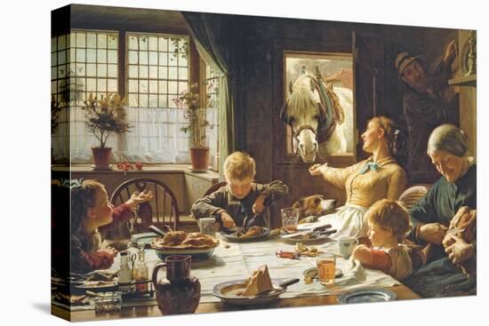 One of the Family-Frederick George Cotman-Stretched Canvas