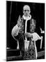 One of the First Pictures of Pope Pius XII after His Coronation, Rome, 1939-null-Mounted Photographic Print