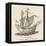 One of the Five Vessels of His Fleet the Caravel Victoria-null-Framed Stretched Canvas