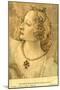 One of the Graces, Bottecelli-null-Mounted Art Print