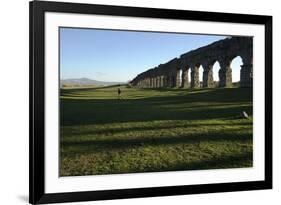 One of the Largest Aqueducts in Rome Built in the Year 38 Bc, Rome, Lazio, Italy, Europe-Oliviero Olivieri-Framed Photographic Print