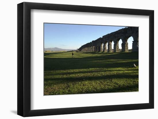 One of the Largest Aqueducts in Rome Built in the Year 38 Bc, Rome, Lazio, Italy, Europe-Oliviero Olivieri-Framed Photographic Print