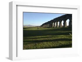 One of the Largest Aqueducts in Rome Built in the Year 38 Bc, Rome, Lazio, Italy, Europe-Oliviero Olivieri-Framed Photographic Print