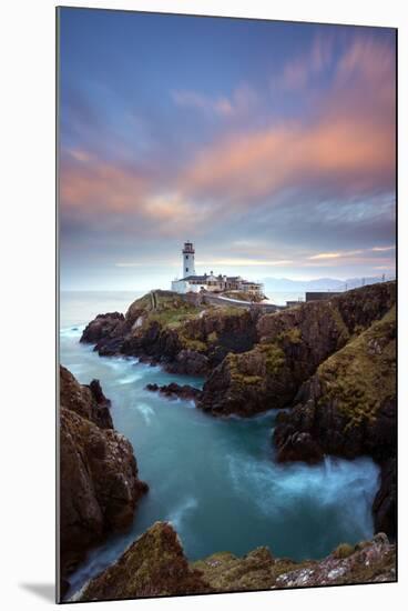 One of the lighthouses on the island, the Fanad Head, County Donegal, Ireland.-ClickAlps-Mounted Photographic Print