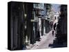 One of the Main Streets, Pyrgi, Chios (Khios), Greek Islands, Greece-David Beatty-Stretched Canvas