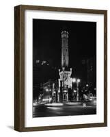 One of the Major Landmark Buildings in Chicago-null-Framed Photographic Print