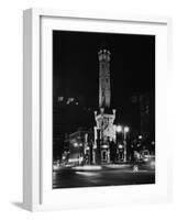 One of the Major Landmark Buildings in Chicago-null-Framed Photographic Print