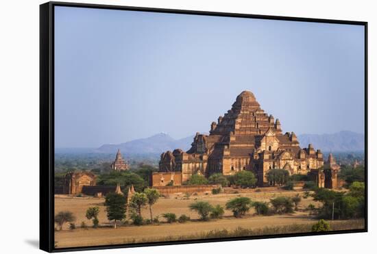 One of the many temples at Bagan (Pagan), Myanmar (Burma), Asia-Alex Treadway-Framed Stretched Canvas