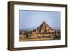 One of the many temples at Bagan (Pagan), Myanmar (Burma), Asia-Alex Treadway-Framed Photographic Print