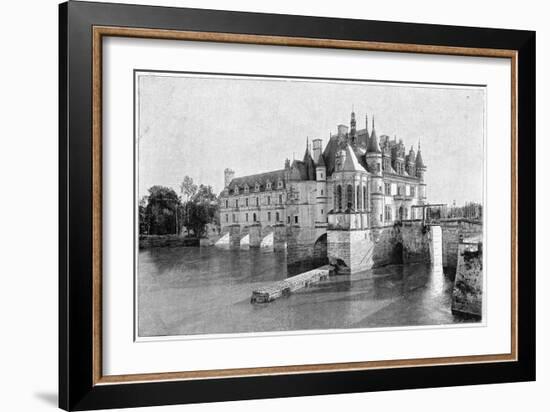 One of the Most Picturesque Chateaux De La Loire-null-Framed Art Print