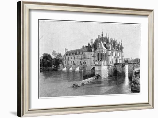 One of the Most Picturesque Chateaux De La Loire-null-Framed Art Print