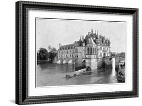 One of the Most Picturesque Chateaux De La Loire-null-Framed Art Print