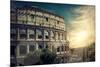 One of the Most Popular Travel Place in World - Roman Coliseum.-Andrey Yurlov-Mounted Photographic Print