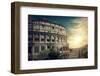 One of the Most Popular Travel Place in World - Roman Coliseum.-Andrey Yurlov-Framed Photographic Print