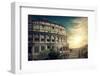 One of the Most Popular Travel Place in World - Roman Coliseum.-Andrey Yurlov-Framed Photographic Print