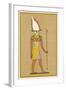 One of the Names Given to This God of the Underworld and of Vegetation is Osiris-Unnefer-E.a. Wallis Budge-Framed Art Print