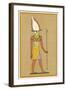 One of the Names Given to This God of the Underworld and of Vegetation is Osiris-Unnefer-E.a. Wallis Budge-Framed Art Print