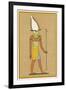 One of the Names Given to This God of the Underworld and of Vegetation is Osiris-Unnefer-E.a. Wallis Budge-Framed Art Print