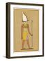 One of the Names Given to This God of the Underworld and of Vegetation is Osiris-Unnefer-E.a. Wallis Budge-Framed Art Print