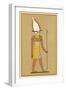 One of the Names Given to This God of the Underworld and of Vegetation is Osiris-Unnefer-E.a. Wallis Budge-Framed Art Print