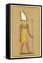 One of the Names Given to This God of the Underworld and of Vegetation is Osiris-Unnefer-E.a. Wallis Budge-Framed Stretched Canvas