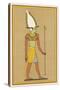 One of the Names Given to This God of the Underworld and of Vegetation is Osiris-Unnefer-E.a. Wallis Budge-Stretched Canvas