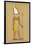 One of the Names Given to This God of the Underworld and of Vegetation is Osiris-Unnefer-E.a. Wallis Budge-Framed Art Print