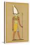 One of the Names Given to This God of the Underworld and of Vegetation is Osiris-Unnefer-E.a. Wallis Budge-Stretched Canvas