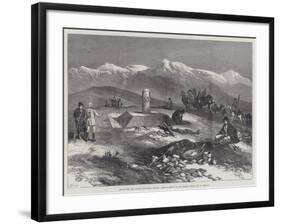 One of the New Afghan Boundary Pillars-William 'Crimea' Simpson-Framed Giclee Print