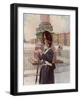 One of the Palace Grenadiers-Frederic De Haenen-Framed Giclee Print