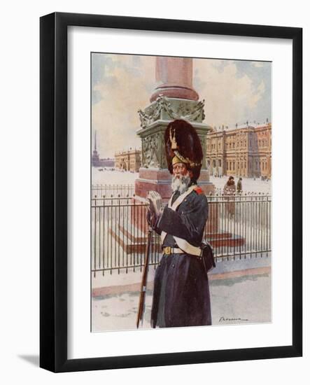 One of the Palace Grenadiers-Frederic De Haenen-Framed Giclee Print