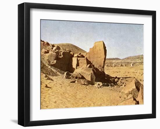 One of the Pharaoh's bridges, Egypt-English Photographer-Framed Giclee Print