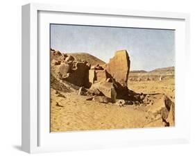 One of the Pharaoh's bridges, Egypt-English Photographer-Framed Giclee Print