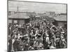 One of the Piers at Blackpool, Lancashire, Packed with Dancing Couples-Peter Higginbotham-Mounted Photographic Print