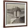 One of the Piers of Blackfriars New Bridge-null-Framed Giclee Print