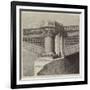 One of the Piers of Blackfriars New Bridge-null-Framed Giclee Print