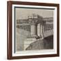 One of the Piers of Blackfriars New Bridge-null-Framed Giclee Print